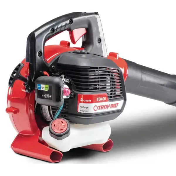 Troy-Bilt 180 MPH 400 CFM 2-Cycle 25 cc Gas Handheld Leaf Blower