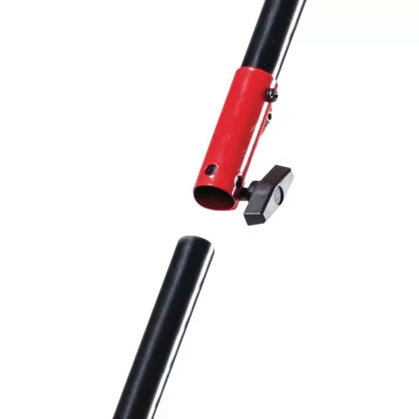 Troy-Bilt 25 cc Gas 2-Cycle Curved Shaft Trimmer with Attachment Capabilities