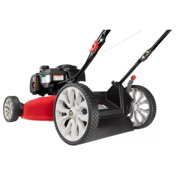 Troy-Bilt 21 in. 140 cc 500e Series Briggs & Stratton Gas Walk Behind Push Mower with 2-in-1 Cutting TriAction Cutting System