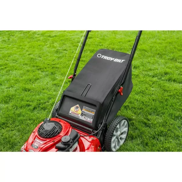 Troy-Bilt 21 in. 140 cc 550ex Series Briggs & Stratton Gas Walk Behind Push Mower with 2-in-1 Cutting TriAction Cutting System