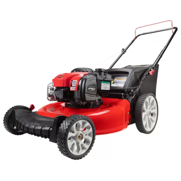 Troy-Bilt 21 in. 140 cc 550ex Series Briggs & Stratton Gas Walk Behind Push Mower with 2-in-1 Cutting TriAction Cutting System