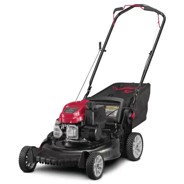 Troy-Bilt XP 21 in. 149 cc Gas Vertical Storage Walk Behind Push Mower with 3-in-1 TriAction Cutting System