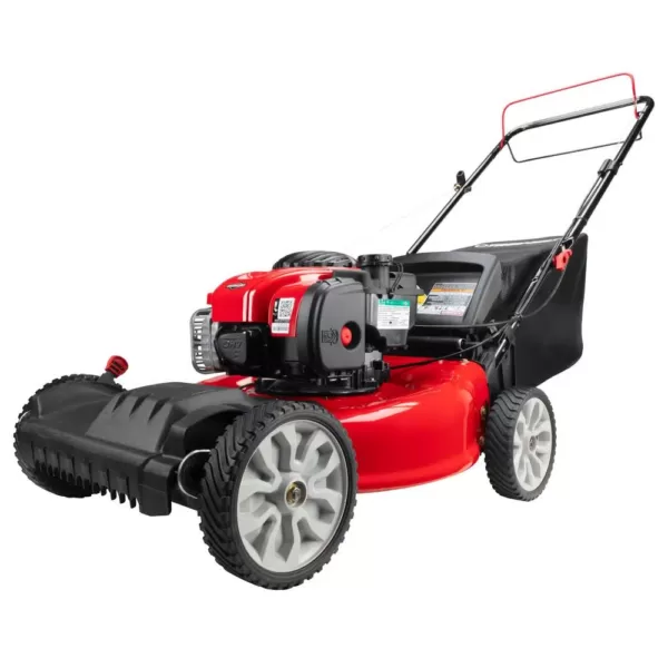 Troy-Bilt 21 in. 140 cc 550e Series Briggs & Stratton Gas Walk Behind Self Propelled Lawn Mower w/ 2-in-1 TriAction Cutting System