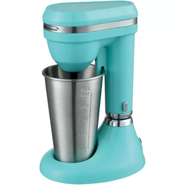 Brentwood Appliances 25 oz. Single Speed Turquoise Classic Milkshake Maker