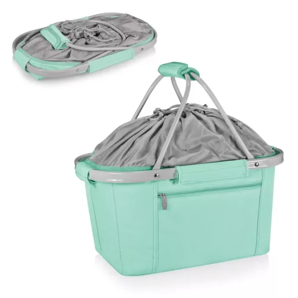 Picnic Time Metro Basket 9 Qt. Teal Tote Cooler