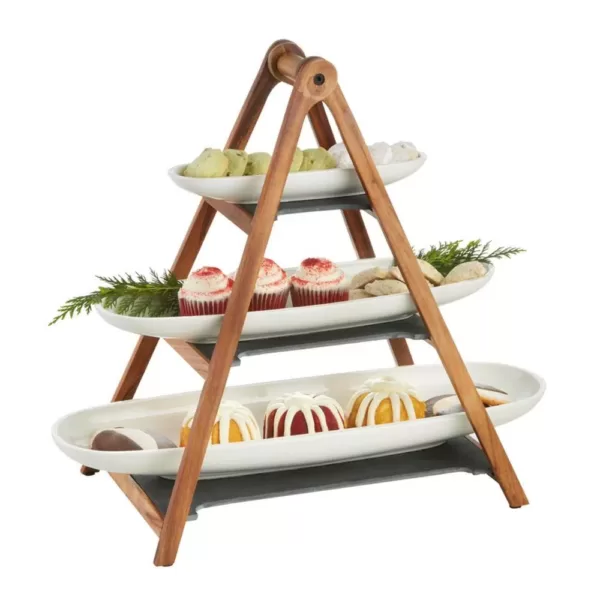 Villeroy & Boch Artesano 4-piece Eye Catcher Tiered Server Set with Bowls