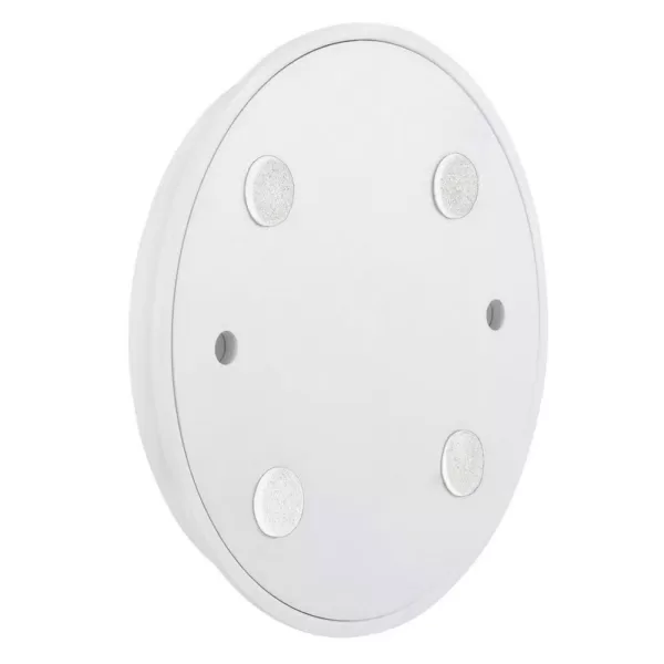 Wasserstein Magnetic Wall Mount for Google Nest Cam IQ Indoor - Mount Your Camera with Screws or Magnets, White