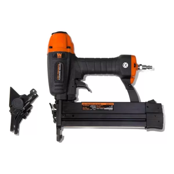 WEN 4-in-1 18-Gauge Pneumatic Flooring Nailer and Stapler