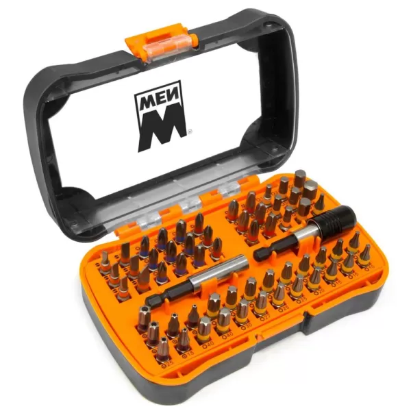 WEN 1/4 in. Hex Shank Impact-Rated Magnetic Screwdriver Bit Set (60-Piece)