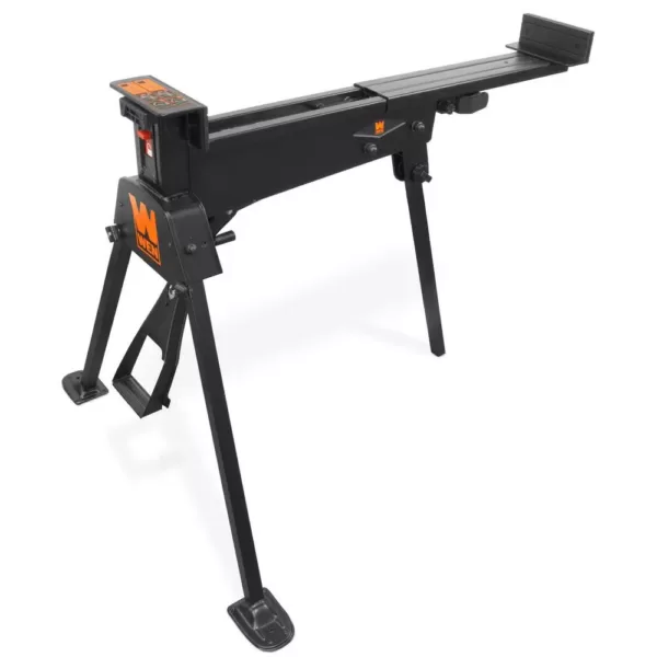 WEN 600 lbs. Capacity Portable Clamping Saw Horse Work Bench with Non-Marring Jaws