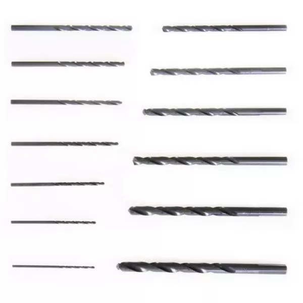 WEN Black Oxide Drill Bit Set (13-Piece)