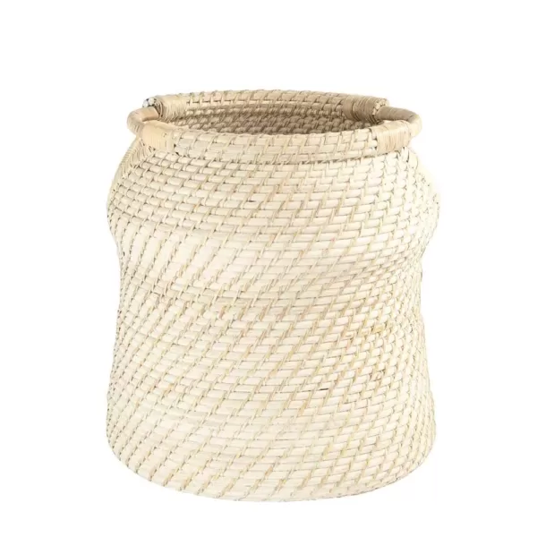 3R Studios Rattan Handwoven Decorative Basket