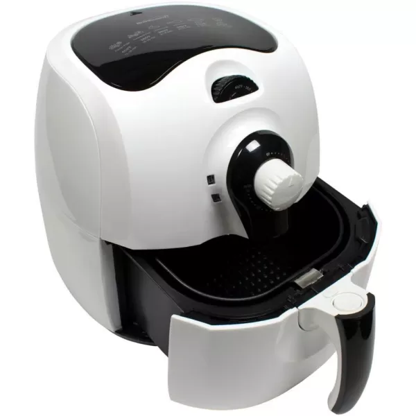 Brentwood 3.7 Qt. White Air Fryer With Timer and Temperature Control