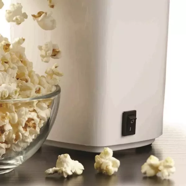 Brentwood Appliances 1,200 W 64 oz. White Hot Air Popcorn Machine