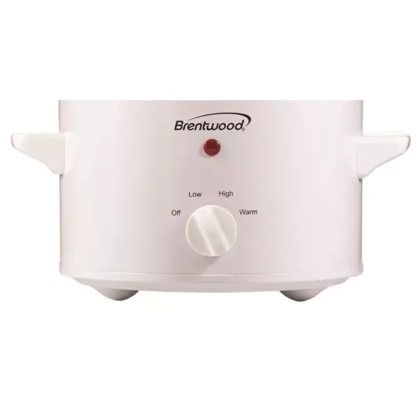 Brentwood Appliances 1.5 Qt. White Slow Cooker