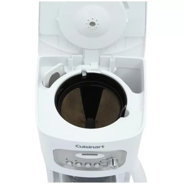 Cuisinart 12-Cup White Drip Coffee Maker with Carafe