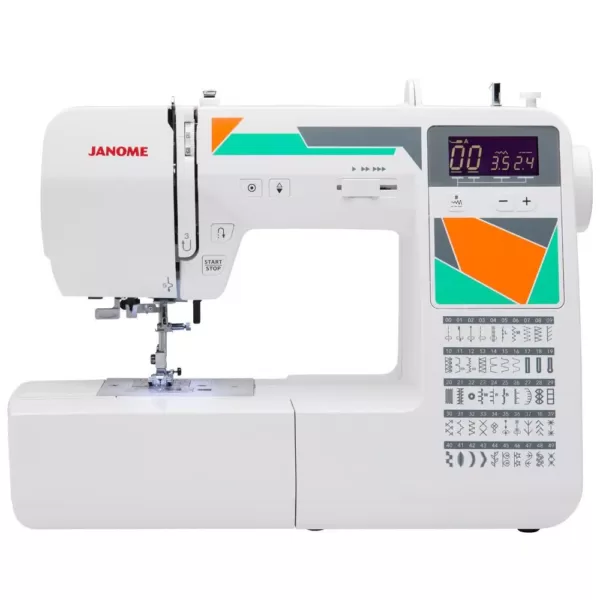 Janome MOD-50 Computerized Sewing Machine with 50-Stitches