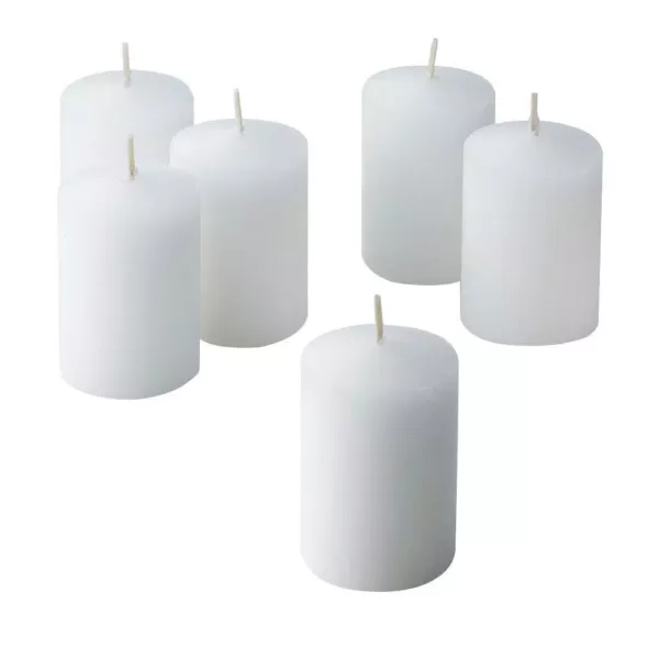 Light In The Dark White Unscented Votive Candles (Set of 36)