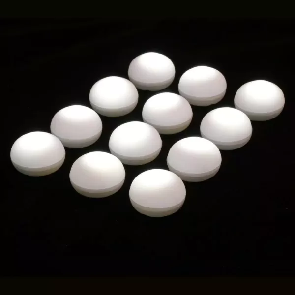 LUMABASE 1.25 in. D x 0.875 in. H x 1.25 in. W White Floating Blimp Lights (12-Count)