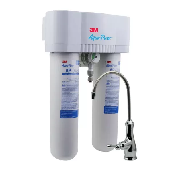 3M Aqua-Pure Under Sink Dedicated Faucet Water Filtration System AP-DWS1000  (1 Per Case)