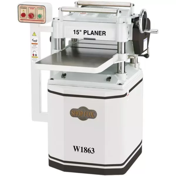 Shop Fox 15 in. Planer with Spiral Cutterhead