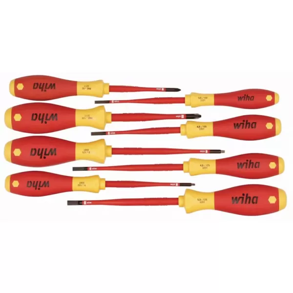 Wiha 8-Piece Insulated Slim Line Screwdriver Set