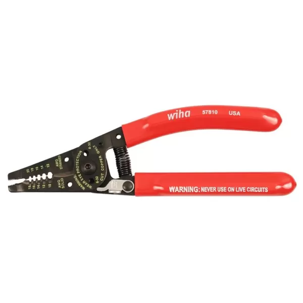 Wiha Classic Grip Wire Stripping Pliers with Cutters