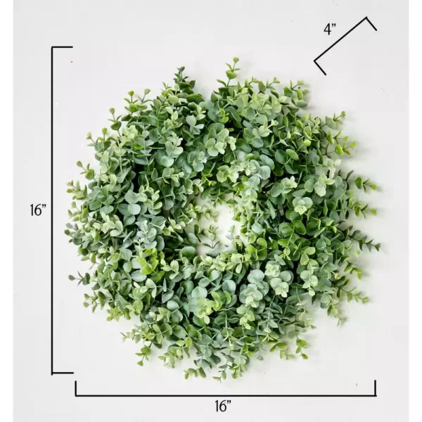 Worth Imports 16 in. Eucalyptus Wreath