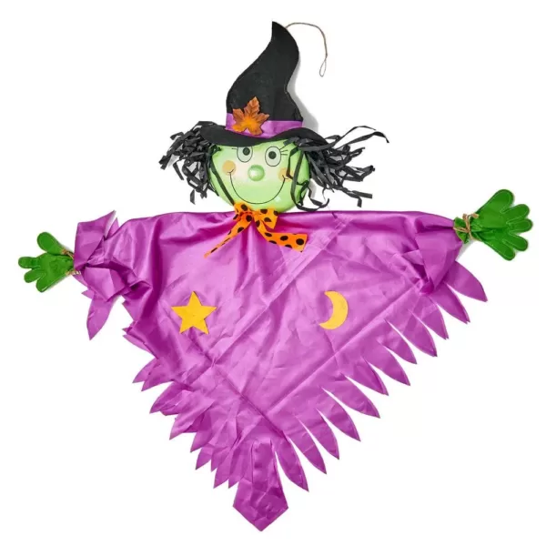 Worth Imports 43 in. Shiny Hanging Halloween Witch Figure (Set of 2)