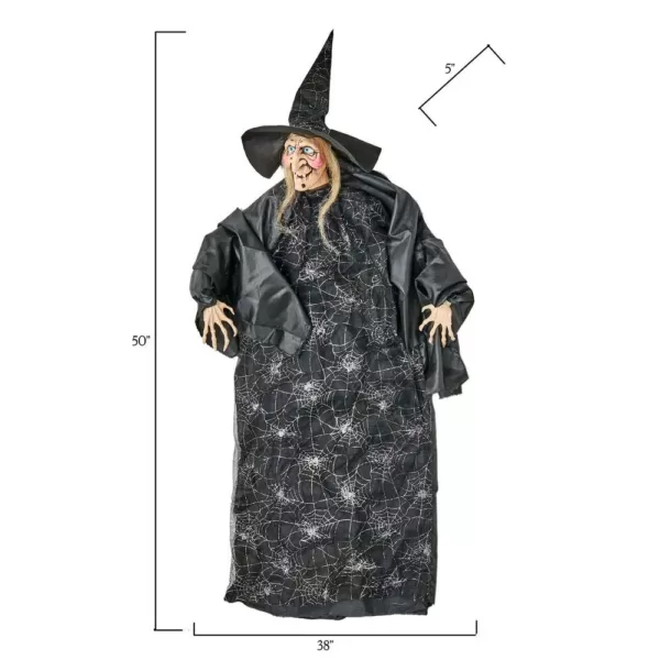 Worth Imports 50 in. Halloween Hanging Witch