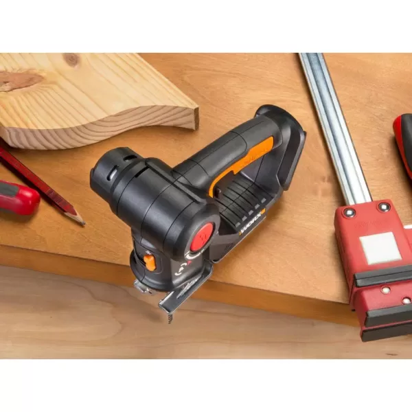 Worx POWER SHARE 20-Volt Axis Cordless Reciprocating and Jig Saw (Tool Only)