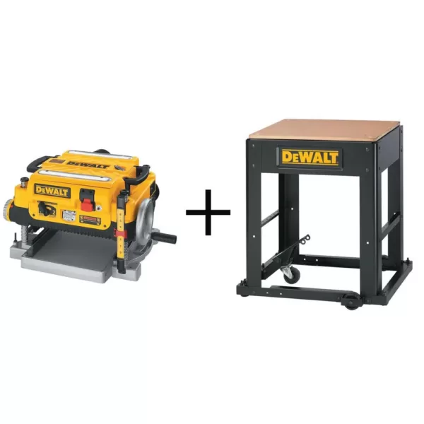 DEWALT 15 Amp 13 in. Corded Planer with Bonus Stand