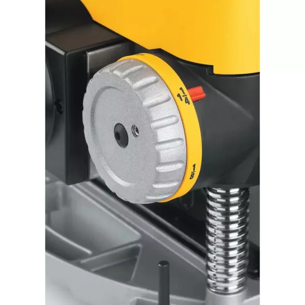 DEWALT 15 Amp 13 in. Heavy-Duty 2-Speed Thickness Planer with Knives and Tables and Planer Stand