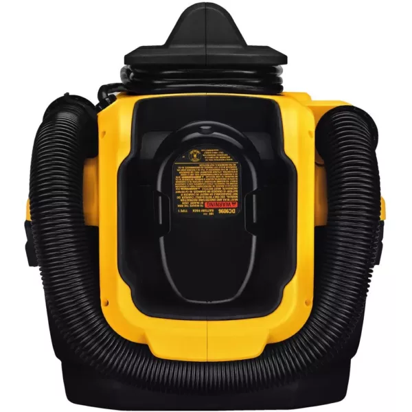 DEWALT 2 Gal. Cordless/Corded Wet/Dry Vacuum (Tool-Only) with 2Ah XR Battery Pack